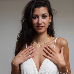 LILADROPSHIP LUNA MOONSTONE CHOKER