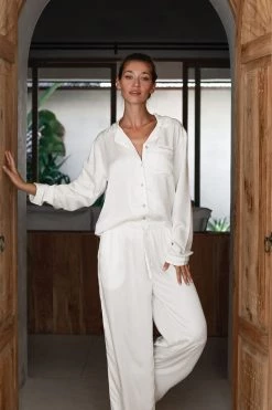 Cheap Om & Ah London - US Store 8 Bahagia Luxury Bamboo Pyjama Set NEW ARRIVALS