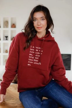 Om & Ah London - US "Survivor" Premium Hoodie