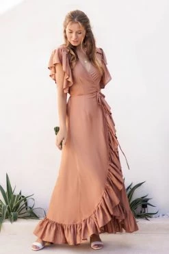 Bali Elf Maria Wrap Maxi Dress
