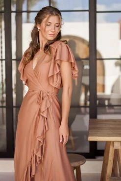 Bali Elf Maria Wrap Maxi Dress