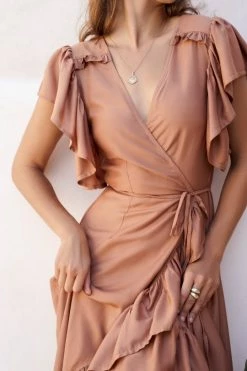 Bali Elf Maria Wrap Maxi Dress