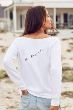 Om & Ah London - US "No Regrets" Cozy Pullover Pullovers 7 Om & Ah London - US