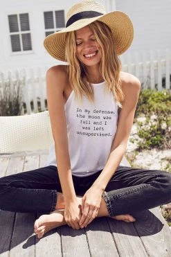 Om & Ah London - US "Full Moon" High Neck Tank