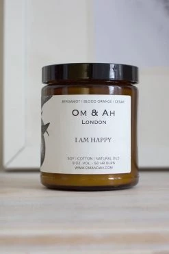 Om & Ah London - US "I Am Happy" Candle