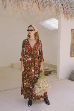 AURA NEW ARRIVALS Arizona Dawn Wrap Dress