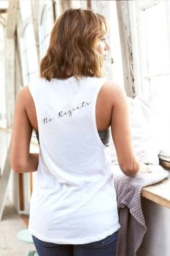 Usomandahlondon "No Regrets" Lounge Tank Tanks