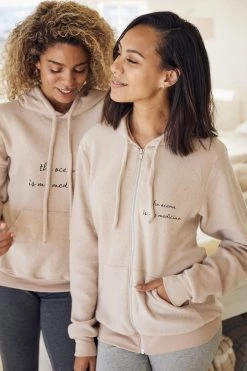 Om & Ah London - US NEW ARRIVALS "Ocean" Embroidered Beach Hoodie