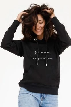 Om & Ah London - US Hoodies "Ocean" Premium Hoodie