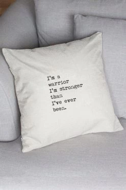 Om & Ah London - US IN THE HOME "Warrior" Cushion Cover