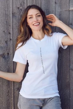 Om & Ah London - US Short Sleeve Tees "Enough" Short Sleeve Tee