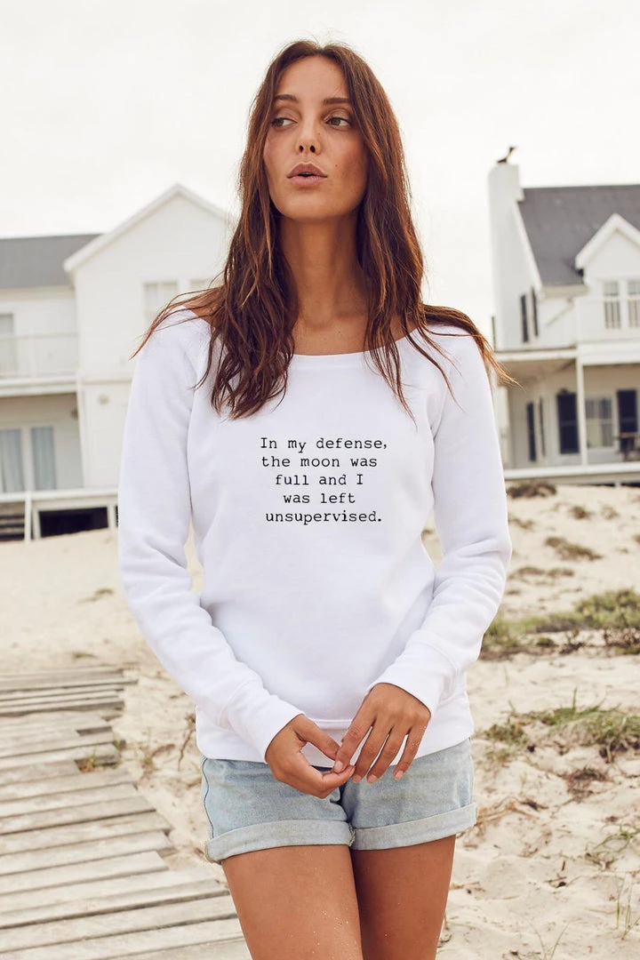 Om & Ah London - US "Full Moon" Cozy Pullover Pullovers 1 Om & Ah London - US "Full Moon" Cozy Pullover Pullovers