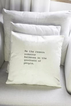 Om & Ah London - US "Be The Reason" Cushion Cover