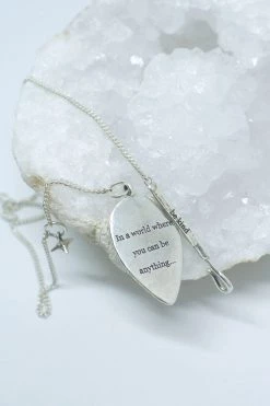 Om & Ah London - US Jewellery Sacred Turquoise "Be Kind" Pendant 10 Om & Ah London - US Jewellery Sacred Turquoise