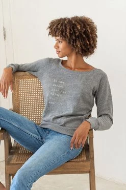 Om & Ah London - US Pullovers "Be The Person Your Dog Thinks You Are" Cozy Pullover