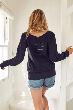 Om & Ah London - US "Be Yourself" Cozy Pullover Pullovers