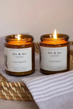 Om & Ah London - US IN THE HOME NEW "I Am Present" Candle