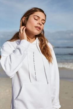 Om & Ah London - US "Enough" Premium Hoodie Hoodies