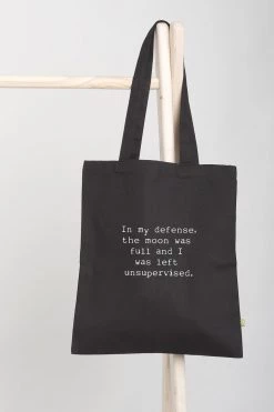 Om & Ah London - US "Full Moon" Tote Bag