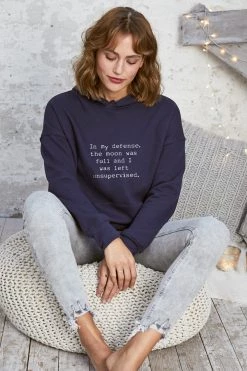 Om & Ah London - US Hoodies "Full Moon" Premium Hoodie