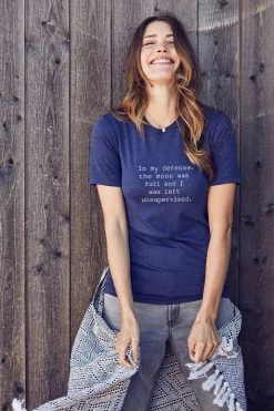 Om & Ah London - US "Full Moon" Short Sleeve Tee