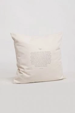 Om & Ah London - US "Hope" Cushion Cover