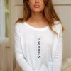Om & Ah London - US "I Am Woman" Long Sleeve Tee