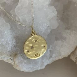 Bahagia Zodiac Constellation Necklace (18ct Gold) Jewellery