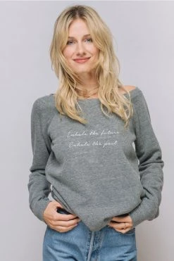 Om & Ah London - US "Inhale, Exhale" Cozy Pullover Pullovers