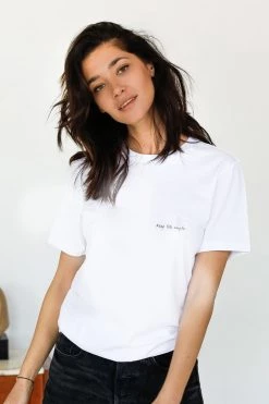 Om & Ah London - US Short Sleeve Tees "Keep Life Simple" Short Sleeve Tee