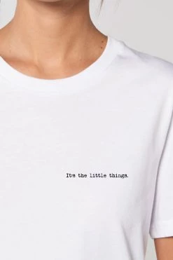 Om & Ah London - US NEW ARRIVALS "Little Things" Short Sleeve Tee