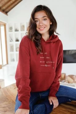 Om & Ah London - US "Love" Premium Hoodie Hoodies