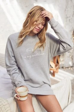 Om & Ah London - US "Ocean" Relaxed Sweater Sweaters