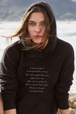 Om & Ah London - US "Morning Mantra" Premium Hoodie