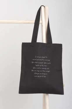 Om & Ah London - US SHOP BY COLLECTION "Morning Mantra" Tote Bag