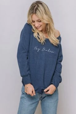 Om & Ah London - US "Hug Dealer" Cozy Pullover Pullovers