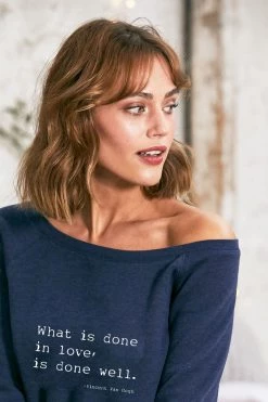 Om & Ah London - US Pullovers "Done In Love" Cozy Pullover