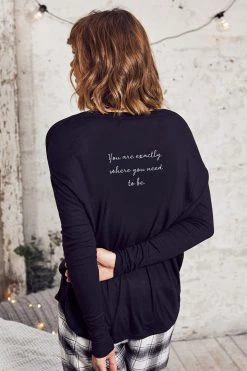 Om & Ah London - US "Need To Be" Long Sleeve Tee NEW ARRIVALS