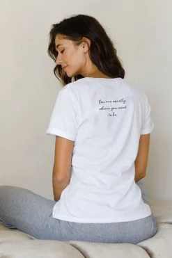 Om & Ah London - US "Need To Be" Short Sleeve Tee