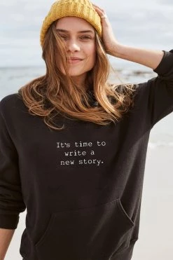 Om & Ah London - US "New Story" Premium Hoodie