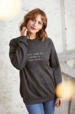 Om & Ah London - US "New Story" Relaxed Sweater
