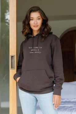 Om & Ah London - US "New Story" Premium Hoodie