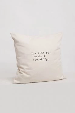 Om & Ah London - US "New Story" Cushion Cover IN THE HOME