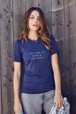 Om & Ah London - US NEW ARRIVALS "New Story" Short Sleeve Tee