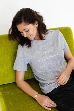 Om & Ah London - US "Ocean" Short Sleeve Tee Short Sleeve Tees