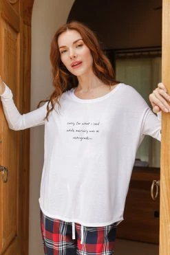 Om & Ah London - US "Oops ... Retrograde" Long Sleeve Tee