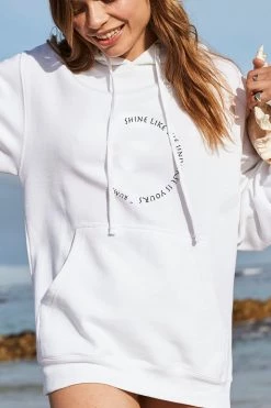 Om & Ah London - US "Shine" Premium Hoodie