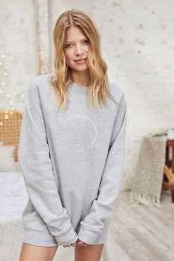 Om & Ah London - US Sweaters "Shine" Relaxed Sweater