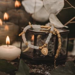 LILADROPSHIP LUNA MOONSTONE CHOKER