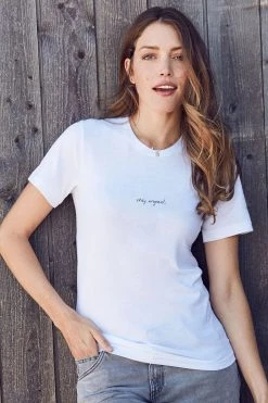 Om & Ah London - US "Stay Original" Short Sleeve Tee